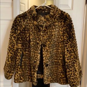 Via Spiga Leopard cropped jacket!